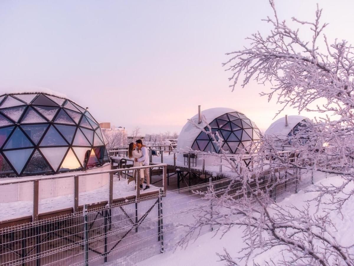 Глэмпинг Aurora Village Murmansk Exteriör bild